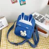 Schoudertassen Fashon Ins Mooie Nylon Leuke Crossbody Tas 2024 Japanse Cartoon Messenger Student Een Klein Vierkant