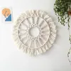 Tapestries صفقة كبيرة Macrame Mirror Frame Tapestry Wall Hanging Bohemia Creative Home Recorations