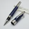 Ballpoint Pens Wholesale High Quality Jfk Dark Blue / Black Roller Ball Pen Fountain Office Stationery Promotion Write Ink Drop Delive Dhomx