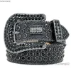 Cintura da uomo 2023 da donna Bb Simon Cintura di design di lusso Cintura con fibbia ad ago retrò 20 diamanti di cristallo di colore yucheng02
