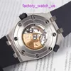 Ikonische AP-Armbanduhr Royal Oak Series 15710ST.OO, automatische mechanische Uhr aus Stahl, Business-Herrenuhr, 42 mm Durchmesser, A027CA.01/blaues Zifferblatt