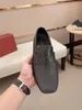 أعلى جودة الرجال أحذية غير رسمية العلامة التجارية الفاخرة 2024 الجلود رجال المتسكعون moccasins قسيمة التنفس على أحذية القيادة السود