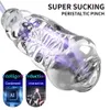 Rogge 115C oral sex device male masturbator aircraft cup transparent intelligent vibration suction insertion and sexual products