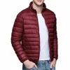 2022 New Casual Brand White Duck Down Jacket Men Autumn Winter Warm Coat Men's Ultralight Duck Down Jacket Male Windproof Parka E9VH#