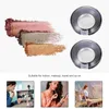 Storage Bottles 8 Pcs Eye Shadow Blank Small Eyeshadow Case Blush For Cheeks Refillable Container Plastic Travel