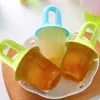 Baking Moulds 2/4/6PCS Ice Pops Mold Food Grade Blue/green Fruit Shake Accessories Popsicle Mould 12cm Supplement Tools