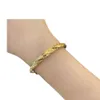 Novo designer clássico elegante não desbota pulseira feminina de ouro um céu cheio de estrelas ajustável push-pull design jóias