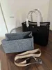 Totes Handtasche L Große Kapazität Handtasche Damen 2024 Neue High-End-Textur 30 Zoll Gartentasche Umhängetasche Leder Einkaufstasche