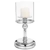 Świece uchwyt wiatrowoodporność Tealight Candelabras Menorah Home Decors Akcesoria do jadalni