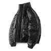 Erkek ceket kış modaya uygun marka functial çok cepli ceket erkekler ve kadınlar ins int gelişmiş motosiklet taklit deri ceket y4fv#