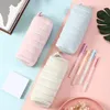 Förvaringspåsar Vintermoln Pencil Case School Supplies Pen Trousse Scolaire Soft Pencilcase Estuche Kawaii Stationery Pouch