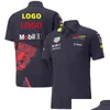 T-shirts pour hommes Oracle Bl Racing Team Shirt Couleur Rouge 2024 Max Verstappen Forma 1 Kit Web F1 Fan Drop Delivery Vêtements Vêtements Tees Po Otqtj