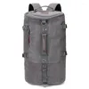 Ryggsäck stor kapacitet ryggsäck man resväska bergsklättring manlig bagage duk hink axelväskor män utomhus