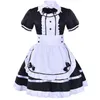 amine Cute Lolita French Maid Cosplay Costume Dr Girls Woman Waitr Maid Party Show Costumes Japanese Maid Uniform Mucama g3OX#