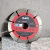 Zaagbladen Raizi disque de coupe diamant pressé à chaud pour béton armé de granit asphalte chaussée lame de scie à segments en couches