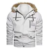 uomini Plus Size Abbigliamento termico Parka Uomo Cappotto sociale da uomo Mens Lg Giacche invernali Nuovo freddo Parka Cappotti Trench Abbigliamento j6jB #