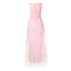 Casual Jurken Vrouwen Chiffon Jurk Mode Kant Bloemen Elegante Jurk Bruiloft Gala Party Dames Luxe Avondjurken