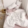 北ヨーロッパで洗浄された綿のinsクラシック寝具セット冬の新鮮なスタイルカバーベッドリネンフィットシート枕カバー201128271m
