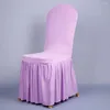 Chair Covers Slipcovers Cover With Skirt 85-105cm Washable Dining Easy Fitted Removable Soft Stretchable Spandex Brand