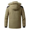 Plus Größe Lamm Wolle Liner Parka Männer Winter Casual Dicke Oberbekleidung Mit Kapuze Gepolsterte Cott Mäntel 2022 Neue Warme Fleece Jacke für Männer k9l5 #