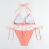 Nuovo costume da bagno Sexy Europe and the United States Bikini Beach Suit Bikini Fi Spalato Swimsuit P91T##