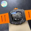 Automatisch RM-polshorloge RM35-02 Zwitsers automatisch uurwerk Saffierspiegel geïmporteerde rubberen band