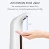 Dispensador de sabão líquido mãos livres casa cozinha lavadora de mão garrafa automática banheiro recipiente touchless