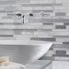 Accessories Mosaic Self Adhesive Tile Backsplash Wall Sticker Vinyl Bathroom Kitchen Home Decor Diy W4