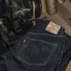 brs War Model 44801XX Seedge Jeans Pantaloni vintage in denim grezzo 44501 rigidi N4uM #