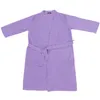 Women's Sleepwear Bathrobe Waffle Gown Spa Robes Formal Dress Shower Nightgown Pajamas Thin Section Long