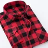 Casual Hommes Plaid 8 Printemps Automne Flanelle 8Men Dr Chemises Fi Lg Manches Slim Fit Chemise Homme Cott Chemise Homme r9mN #