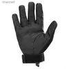 Tactical Gloves Black Male Special Forces Women Mens Touch Screen Cycling Training Non-slip Combat Sports YQ240328