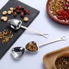 Stainless steel Heart-Shaped Heart Shape Tea Infuser Strainer Filter Spoon Spoons Wedding Party Gift Favor