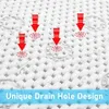 Bath Mats Mat Non-Slip Shower With Suction Cups Machine Washable Extra Long 91 X 43 Cm