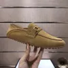 39Model Size 38-46 Luxury Designer Men Loafers Soft Moccasins Summer Shoes Man High Quality Mens Shoes Casual Suede Genuine Leather Driving Flats