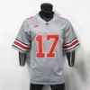 ولاية أوهايو OSU Buckeyes كرة القدم Jersey NCAA College Marvin Harrison Jr. Styles Egbuka J.T. Tuimoloau Sawyer Eddie George Kyle McCord Tate Caleb Downs Jeremiah Smith