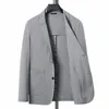 Nova luz de verão busin terno masculino estilo fino gelo seda tracel lazer terno jaqueta masculino sol protetor roupas único oeste q9m7 #