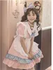 S-5XL Plus Size Gothic Lolita Dr Anime Cosplay Cameriera Gioco di ruolo Costume giapponese Kawaii Lingerie Dr Cameriera Abiti Fata Dr L8SO #