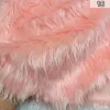 Kumaş Yapay Yumuşak Peluş Kumaş Uzun Sahte Kürk Kumaş Dikiş Giysileri Takı Arka Plan Bezi Cosplay Bebek Oyuncak Diy El Sanatları