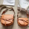 Saddle Loe torebka 2024 BATE Crossbody Bags torebki Mała zapach moda Top Warstwa Cowhide Crossbody Classic Hiszpania WCX6