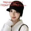 2024 가을/겨울 따뜻한 귀 보호 니트 오리 혀 새로운 여자 한국 에디션 겨울 빈 탑 야구 모자 트렌드