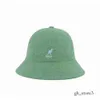 Kangol Cap Ball Caps Kangourou Kangol Chapeau de pêcheur Chapeau de Soleil Crème Solaire Broderie Serviette Matériel 3 Tailles 13 Couleurs Japonais Ins Super Fire Hat Kangaroo Hat 708