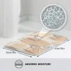 Tapis One Line Face Paillasson Tapis Tapis Tapis Footpad Bain Anti-dérapant Entrée Cuisine Chambre Durable Lavable Mode