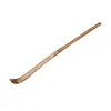 Tea Scoops Matcha Powder Craft Tool Ceremony Accessory Bamboo Teaspoon-BRN Wood Durable Environmentally Friendly