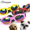 Odzież dla psów 17 cm składane szklanki zwierząt gogle okulary przeciwsłoneczne letnie wiatrakowe krem ​​filtra setki akcesoria szczeniąt