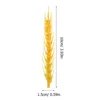 Decorative Flowers 50 Pcs Decor Simulated Wheat Ears Party Artificial Craft Plant Simulation Crafts