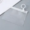 Opbergzakken TETP 50 stuks transparante mini-ritszak met trekring thuis oorbellen ketting verpakking display voor kleine bueiness