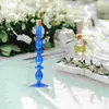 Candle Holders Retro Holder Glass Home Candlelight Dinner Decorative Candlestick With Romantic Atmosphere