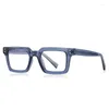 Occhiali da sole Vicky Square Small frame Design classico alla moda e semplici occhiali anti-blu leggeri prescrizione personalizzabile 2192