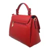 Shoulder Bags Red Sexy Ladies Bag Crossbody Genuine Leather Messenger Plain Women Totes